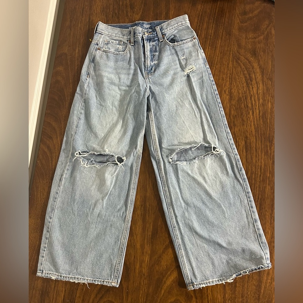 Old Navy Vintage Blue Flare Jeans